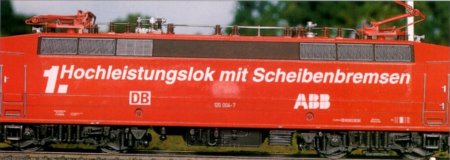 Die fertige aufgebrachte Beschriftung